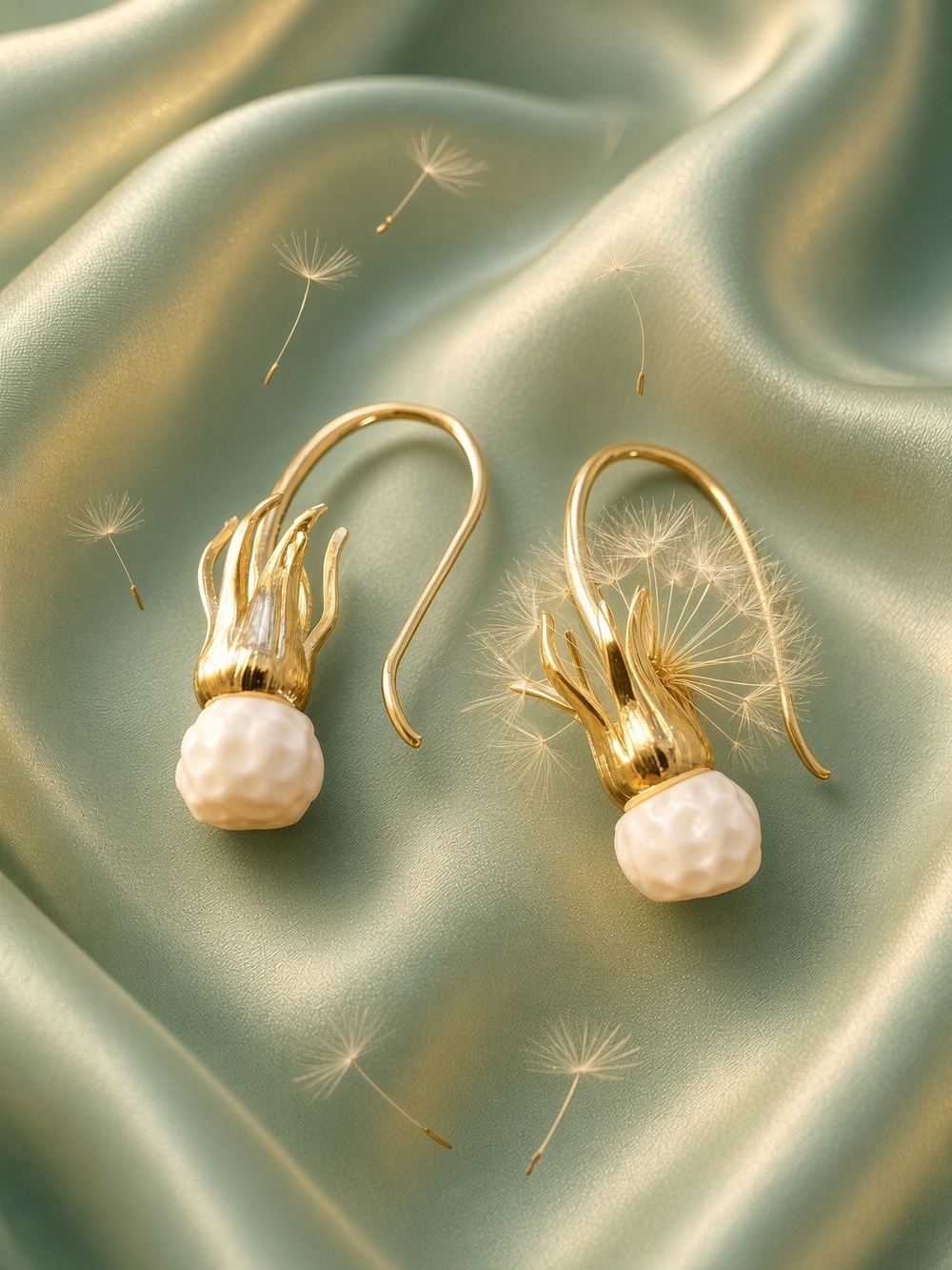 ✨New
Golden dandelion drop earrings
🌾 Whisper of Summer
A li